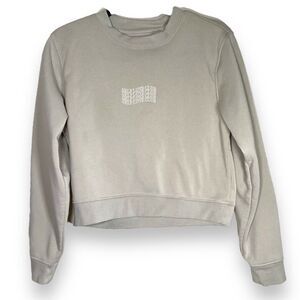 Brooklyn Cloth Tan Self Love Club Cropped Crewneck And Shorts Women’s Medium